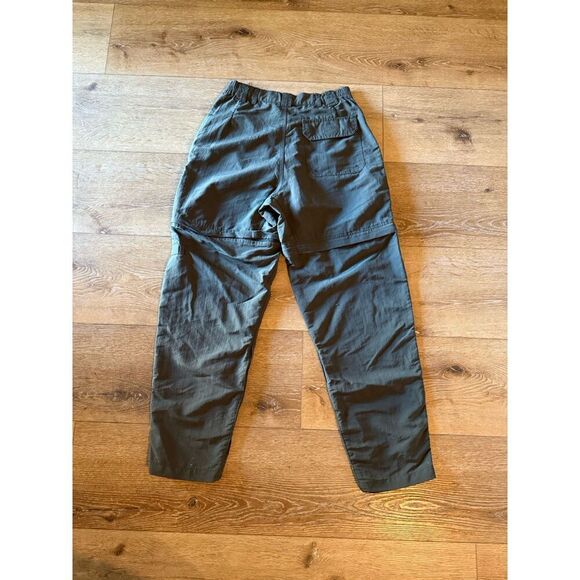 Royal Robbins Womens Green Convertible Outdoor Nylon Pants Size 8 - Picture 2 of 3